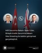Bakanı Güler, İngiliz mevkidaşı Streeting ile görüştü