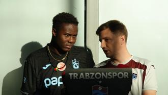 Trabzonspor’un yeni transferi Franculino Dju, şehre geldi