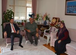 Başsavcıdan şehit ailesine ziyaret