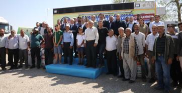 Gaziantep'te çiftçilere 2 bin ton gübre desteği