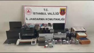 Esenyurt'ta sahte para operasyonu: 2 milyon 890 bin sahte dolar ele geçirildi