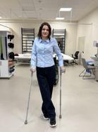 6'ncı kattan düşen, doktorların 'yürüyemez' dediği üniversiteli Ceylan, ayağa kalktı