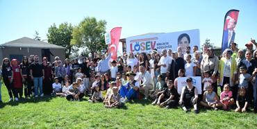 Büyükşehir ve LÖSEV'den Tekirdağ'da aile pikniği