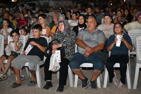 Tarsus’ta açık hava sineması keyfi