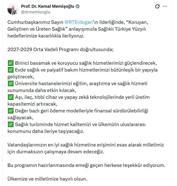 Bakan Memişoğlu: Milletimiz için durmaksızın çalışmaya devam edeceğiz