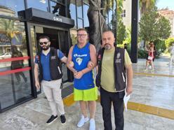 Otel personeliyle tartışıp, Türk bayrağına tüküren İngiliz turist tutuklandı