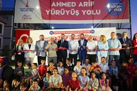 Sancaktepe’de ‘Ahmed Arif Yürüyüş Yolu’ hizmete açıldı