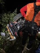 Şarampole yuvarlanan ATV'nin sürücüsü yaşamını yitirdi