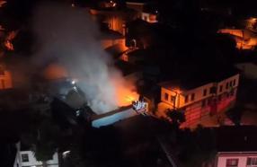 Bursa’da evde çıkan yangın söndürüldü