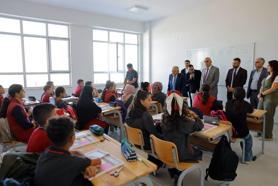 Başkan Büyükkılıç,  ilk ders heyecanına ortak oldu