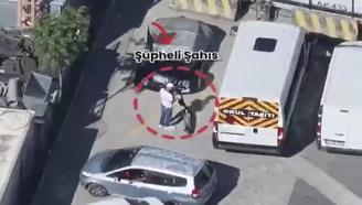 Sancaktepe’de polisten elektrikli skuterle kaçan şüpheli dron takibiyle yakalandı
