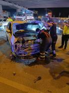 Kızıltepe’de zincirleme kaza: 1 yaralı