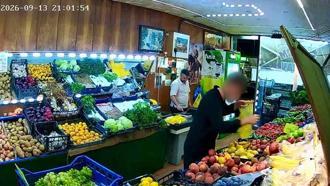Avcılar’da bin 350 liralık meyveyi alıp, 'ödeme tamam' diyerek gitti