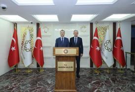 Kırgız Cumhuriyeti’nin Ankara Büyükelçisi Kazakbaev’den Mardin Valisi Akkoyun’a ziyaret