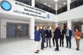 BUÜ Ağız ve Diş Sağlığı Hastanesi inşaatında çalışmalar sürüyor