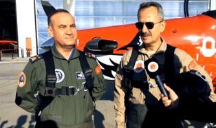 Haluk Görgün ve Orgeneral Dalkıran, HÜRKUŞ-2 ve HÜRJET ile test uçuşu gerçekleştirdi