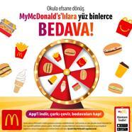 McDonald’s Türkiye’den okulların açılışına özel 'Çarkıfelek' kampanyası