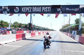 Kepez’de Moto Drag heyecanı start aldı