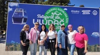 Yıldırım Belediyesi’nden kadınlara ‘Teleferikle Uludağ Turu’