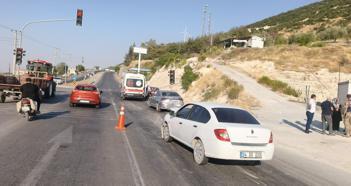 Gaziantep’te zincirleme kaza; 1 yaralı
