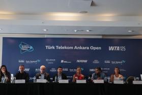‘WTA 125 Türk Telekom Ankara Open’ turnuvasının basın toplantısı Ankara’da gerçekleştirildi