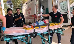 3'üncü kat penceresinden düşen Ali, ağır yaralandı