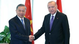 Cumhurbaşkanı Erdoğan, Vietnam Devlet Başkanı To Lam ile görüştü
