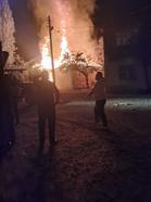 Besihanedeki yangında 4 inek öldü