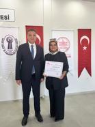 Hataylı kadın taksi şoförüne Ahilik Onur Ödülü verildi