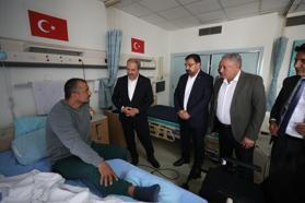 Sağlık-Sen’den gazilere ziyaret