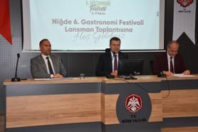 6'ncı Niğde Gastronomi Festivali tanıtıldı