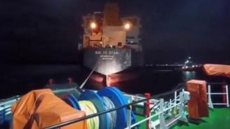Çanakkale Boğazı'nda gemi arızası