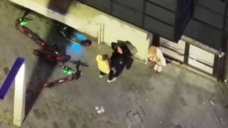 Beyoğlu'nda asayiş denetimi; fuhuş pazarlığı dronla tespit edildi