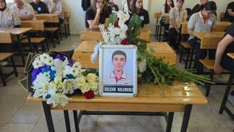 Kazada ölen 17 yaşındaki Selçuk, okulunda anıldı