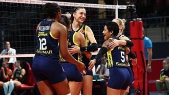 Fenerbahçe Medicana - Manisa Büyükşehir Belediye Spor: 3-0