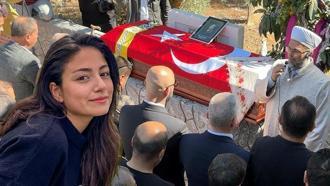 Portekiz'de hayatını kaybeden Erasmus öğrencisi Melek, Aydın'da toprağa verildi