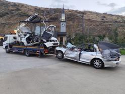 Ankara'da takla atan otomobil, karşı yönden gelen otomobille çarpıştı: 2 ölü, 2 yaralı