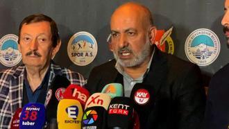 Kayserispor Başkanı Ali Çamlı: Nazarlık olsun