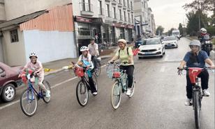 Edirne'de, Gazze ve Doğu Türkistan için pedal çevirdiler
