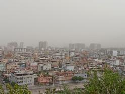 Hatay'da toz taşınımı