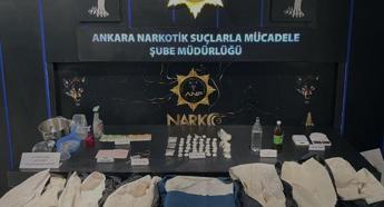 Ankara'da uyuşturucu operasyonu: 3 gözaltı