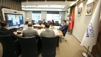 Bakan Kurum'dan COP31 öncesi üçlü görüşme