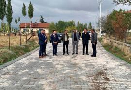 Kaymakam Bingöl çalışmaları inceledi