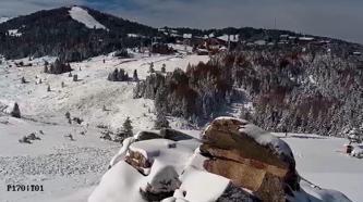 Uludağ’da kar kalınlığı 20 santime ulaştı