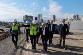 Başkan Büyükkılıç'tan Kartal Katlı Kavşağı’nda inceleme