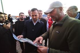 AK Parti İstanbul İl Başkanı Özdemir, selden etkilenen Şile’yi ziyaret etti