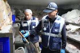 Gaziosmanpaşa’da bozulmuş 15 ton et ve et ürününe el konuldu
