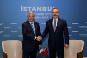Bakan Fidan, İtalya Dışişleri Bakanı Antonio Tajani ile bir araya geldi