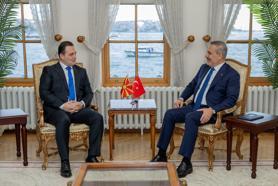 Dışişleri Bakanı Fidan, Kuzey Makedonya Devlet Bakanı Zeynula ile görüştü