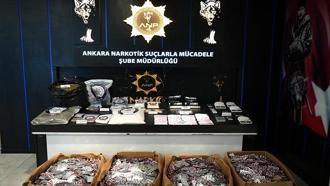 Ankara'da uyuşturucu operasyonlarında son 1 haftada 69 tutuklama